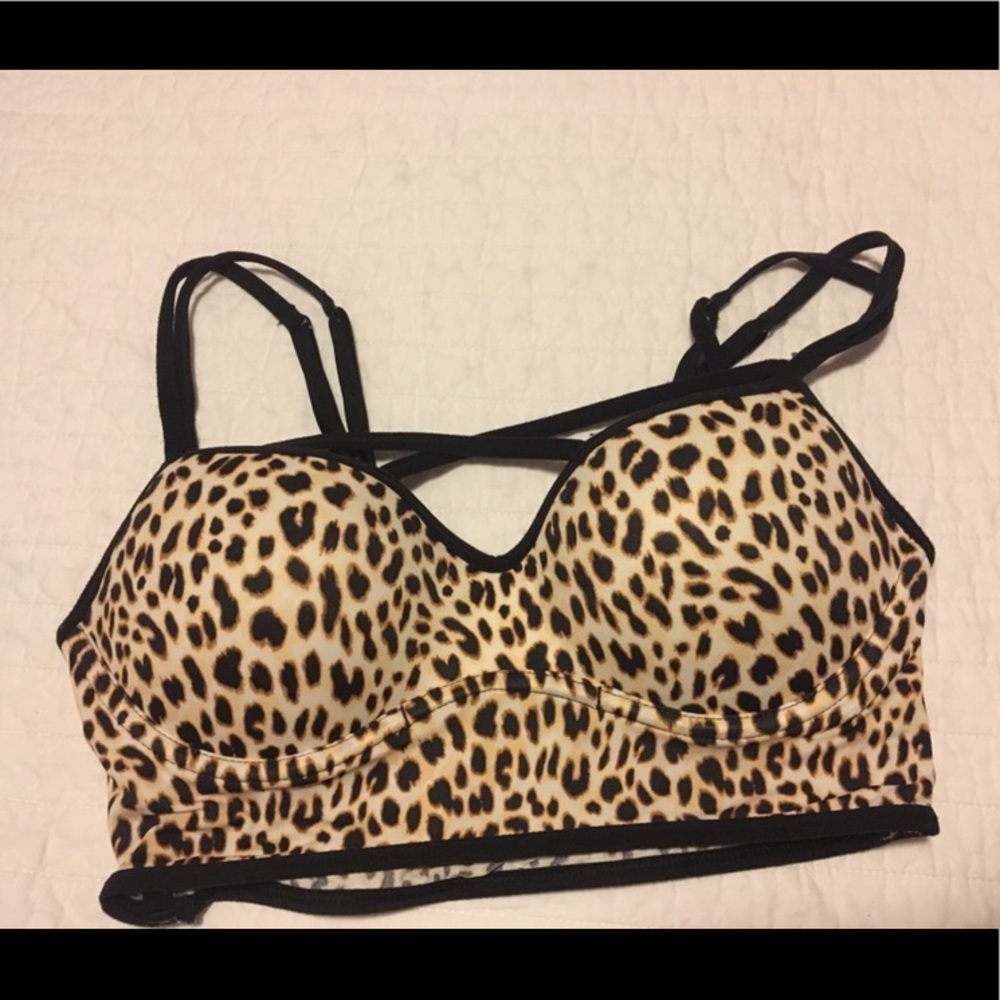 Lightly used push up sports bra